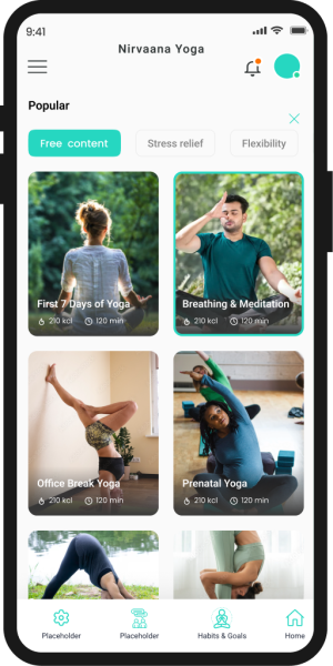 Nirvaana Yoga App-520pix